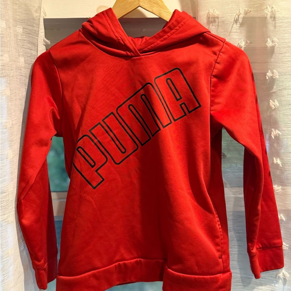 PUMA Kids Bold Red Sweatshirt